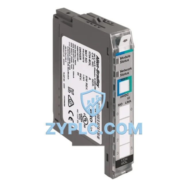 Allen-Bradley 1734-4IOL System-Ready IO-Link Master for Point I/O Architecture
