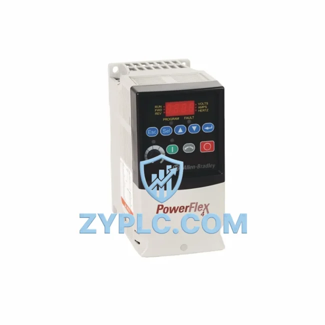Allen-Bradley 22A-B8P0N104 System-Ready AC Drive for PowerFlex 4 Architecture