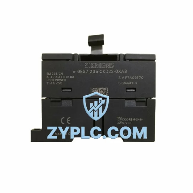 Siemens 6ES7235-0KD22-0XA8 System-Ready Analog I/O for S7-200 Architecture