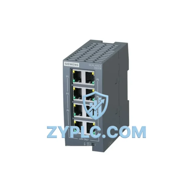 Siemens 6GK5008-0BA10-1AB2 System-Ready Ethernet Switch for SCALANCE XB Architecture