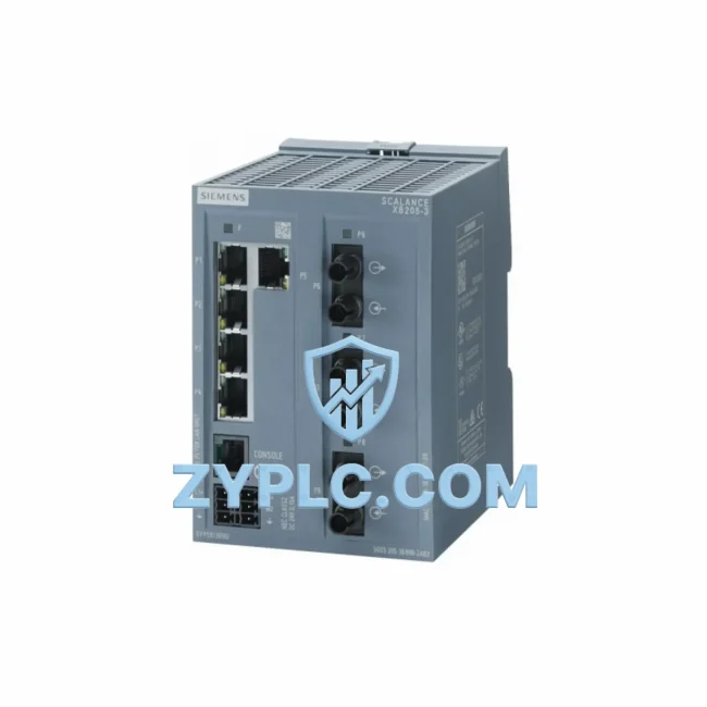 Siemens 6GK5104-2BB00-2AA3 System-Ready Ethernet Switch for SCALANCE X100 Architecture