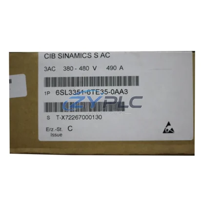 Siemens 6SL3355-6TE35-0AA3 Industrial Network Interface for SINAMICS S150 Systems