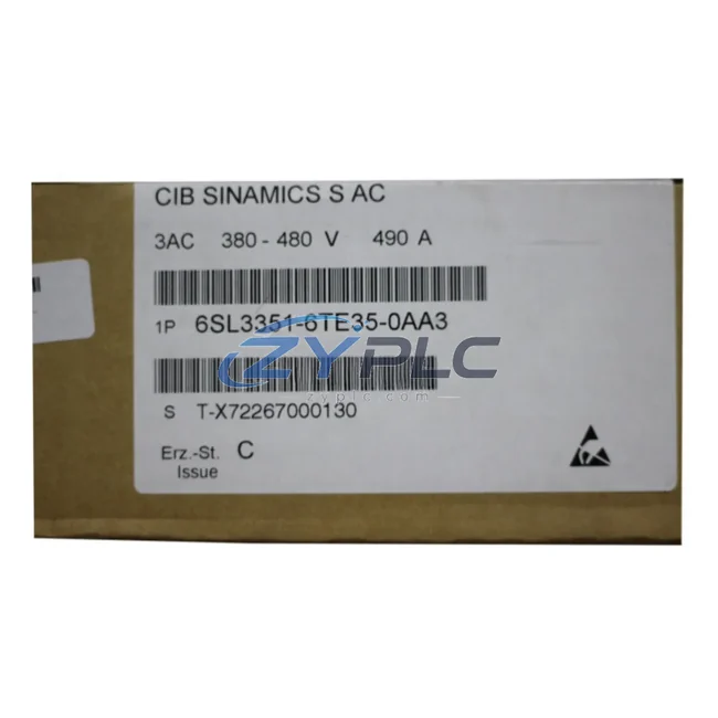 Siemens 6SL3355-6TE35-0AA3 Industrial Network Interface for SINAMICS S150 Systems
