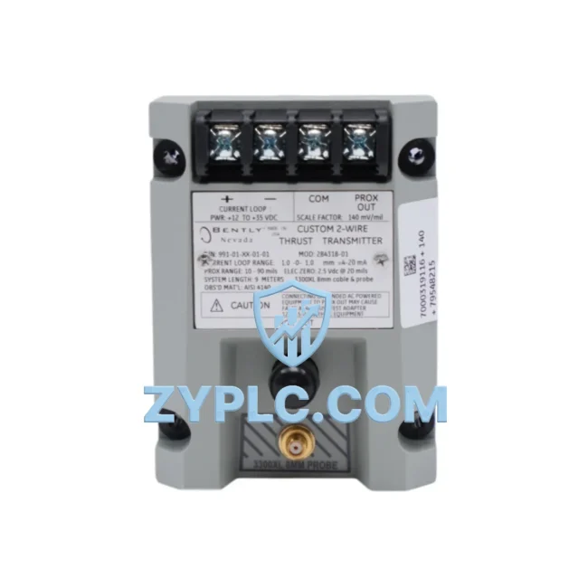 Bently Nevada 991-06-XX-01-05 System-Ready Thrust Transmitter for 3500 Series Architecture