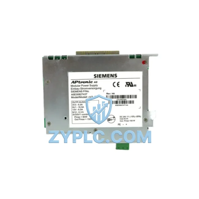 Siemens A5E30947477/H4 System-Ready Power Supply for S7-400 Architecture