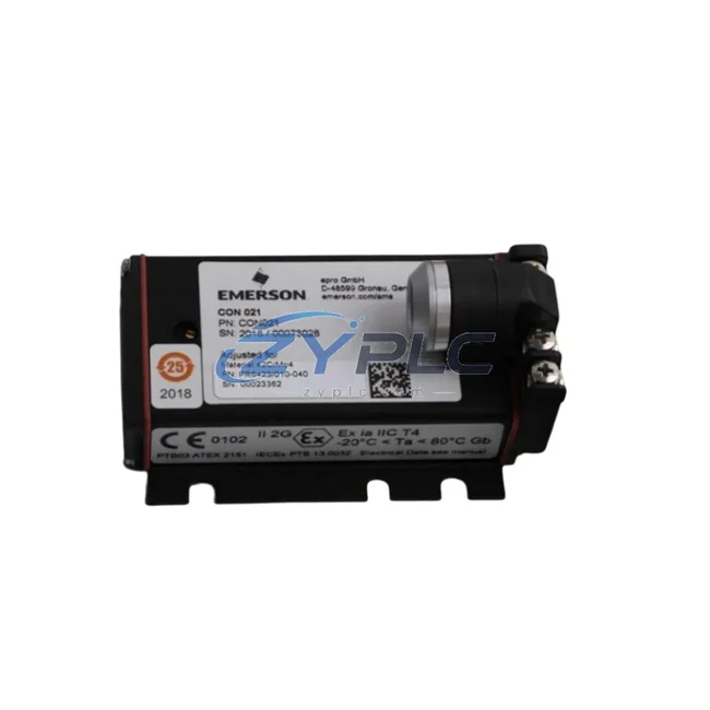 Emerson A6110 Axis Relative Vibration Monitoring Module | Bently Nevada Series