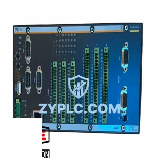 Bachmann CPC210 System-Ready CPU Controller for M200 Architecture
