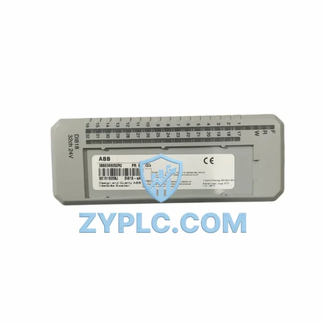 ABB DI818 3BSE069052R1 Energy-Saving Digital Input Module