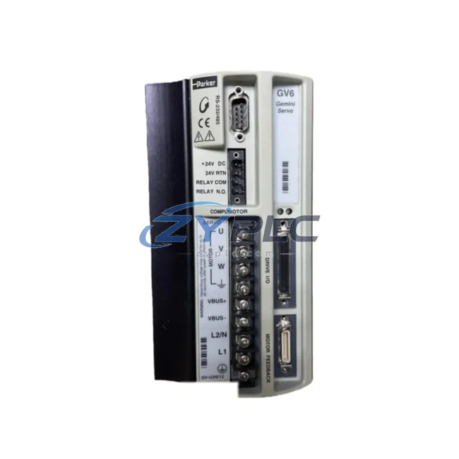 Parker GV6-U12E-NK AC Servo Drive for GV6 Automation