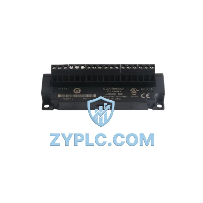 GE Fanuc IC200TBM002 System-Ready Auxiliary Terminal Strip for VersaMax Architecture