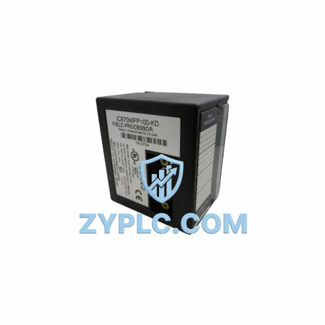 GE IC670MFP100K System-Ready Multi-Function Processor for Genius I/O Architecture