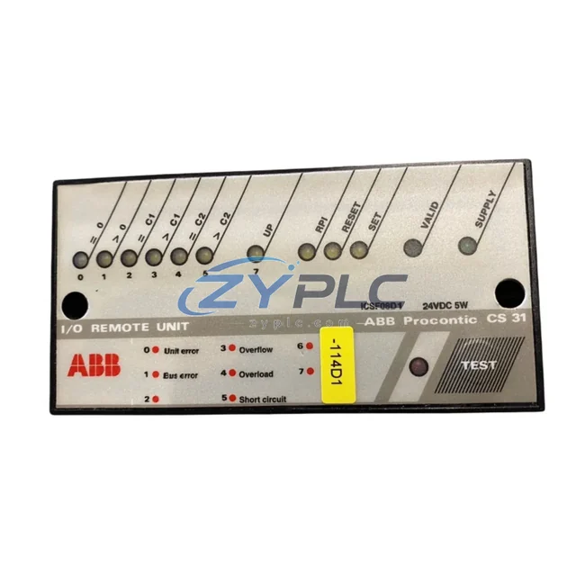ABB ICSF08D1 FPR3323101R1012 Analog Remote Unit for Advant OCS Systems