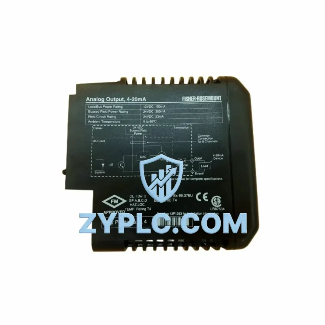 Emerson KJ3002X1-BB1 12P0683X092 HART Analog Output Module DeltaV