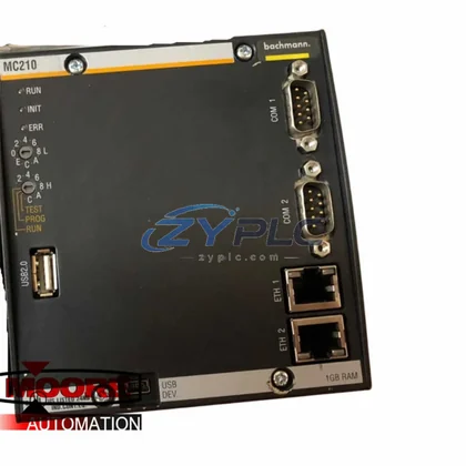 Bachmann MC210 Industrial Processor Module for MC200 Architecture product image