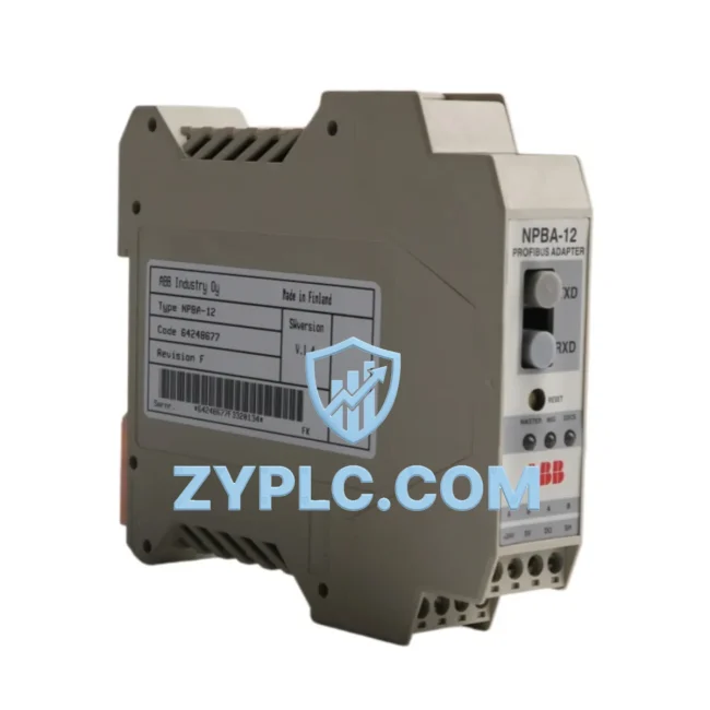 ABB NPBA-12 System-Ready PROFIBUS DP Adapter for ACS800 Architecture