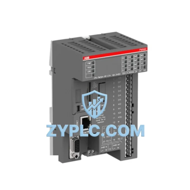 ABB PM564-RP-ETH Industrial Network Interface for AC500 Systems