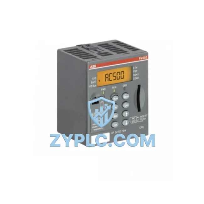 ABB PM590-ETH 1SAP150000R0270 System-Ready CPU for AC500 Architecture