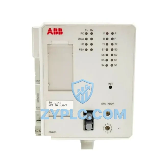ABB PM825 3BSE010796R1 System-Ready Processor for AC800M Architecture