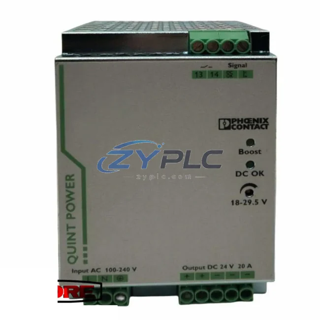 Phoenix Contact QUINT-PS/1AC/24DC/20 DIN-Rail Power Supply for QUINT-PS