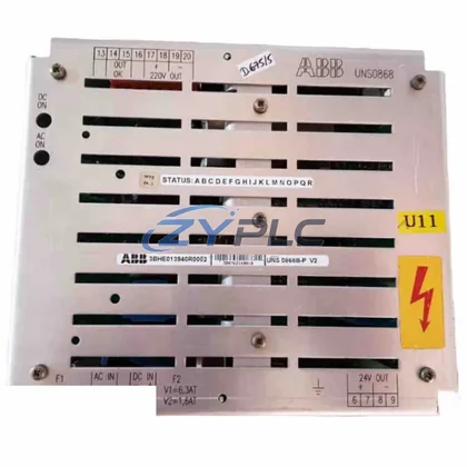 ABB UNS0868B-P V2 Industrial Power Supply for UNITROL 6000 Architecture product image