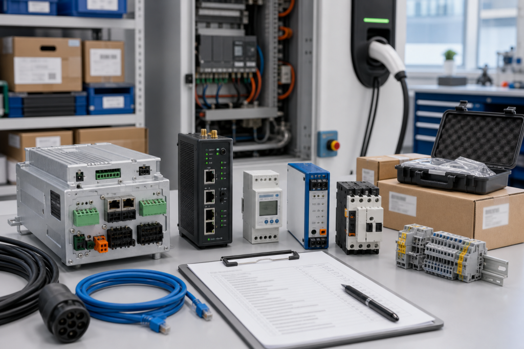 EV charging OCPP gateway spare parts 2026