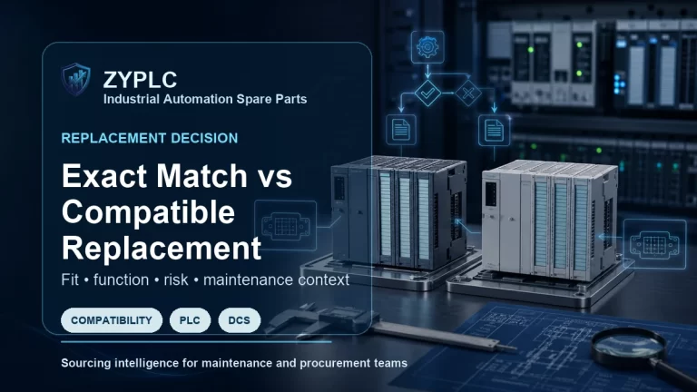 Compatible Replacement vs Exact Match for Automation Spare Parts